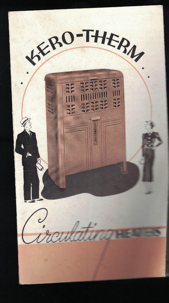 Kero-Therm Circulating Heaters Brochure 1936 Motor Wheel Corp Lansing Mi