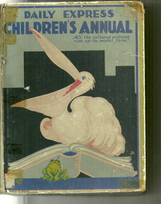 The Daily Express Children's Annual (1930s) w pop-ups