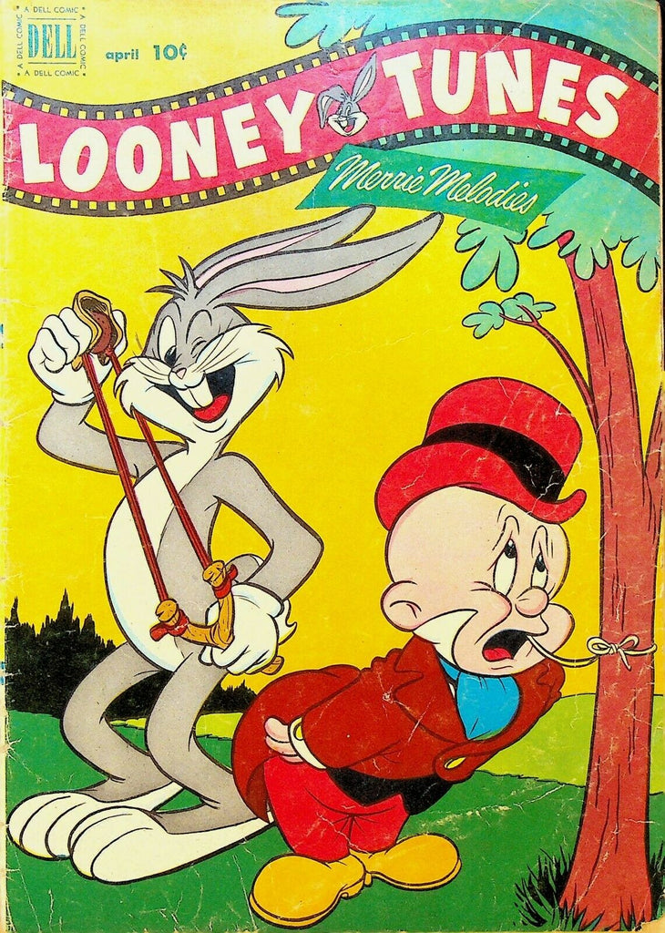 Looney Tunes 126 Dell Comics 1952 Bugs Bunny Elmer Fudd Slingshot