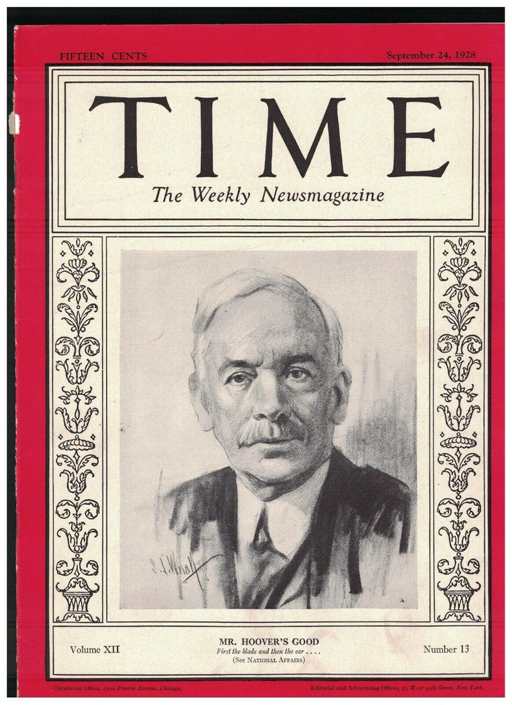 Time Magazine September 24 1928 Chang Tsung-chang Jockey Earl Sande Mae West