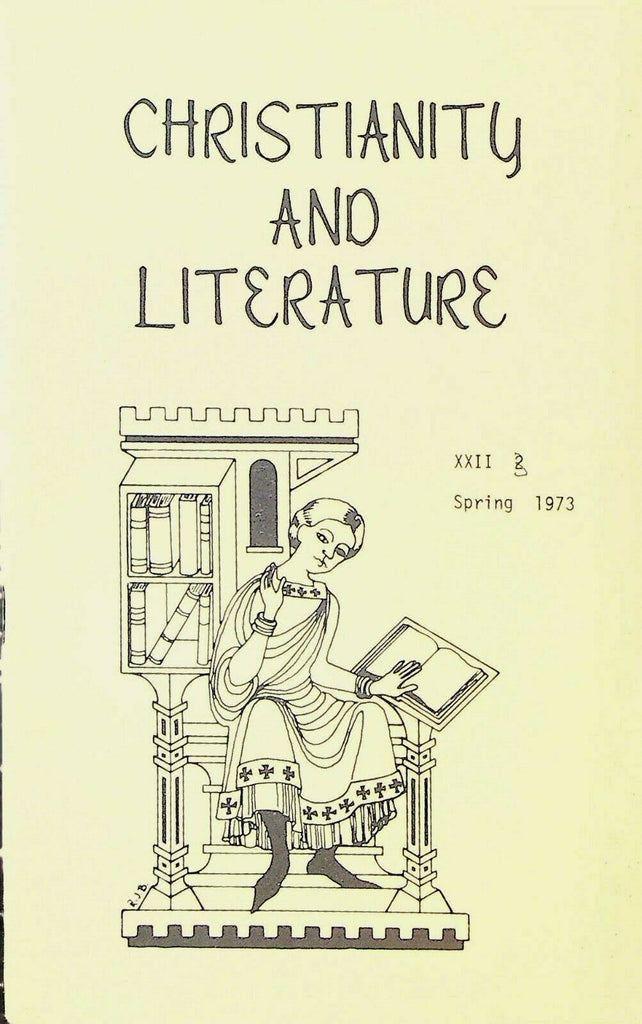 Christianity & Literature Spring 1973 Thornton Wilder Divine Poetry