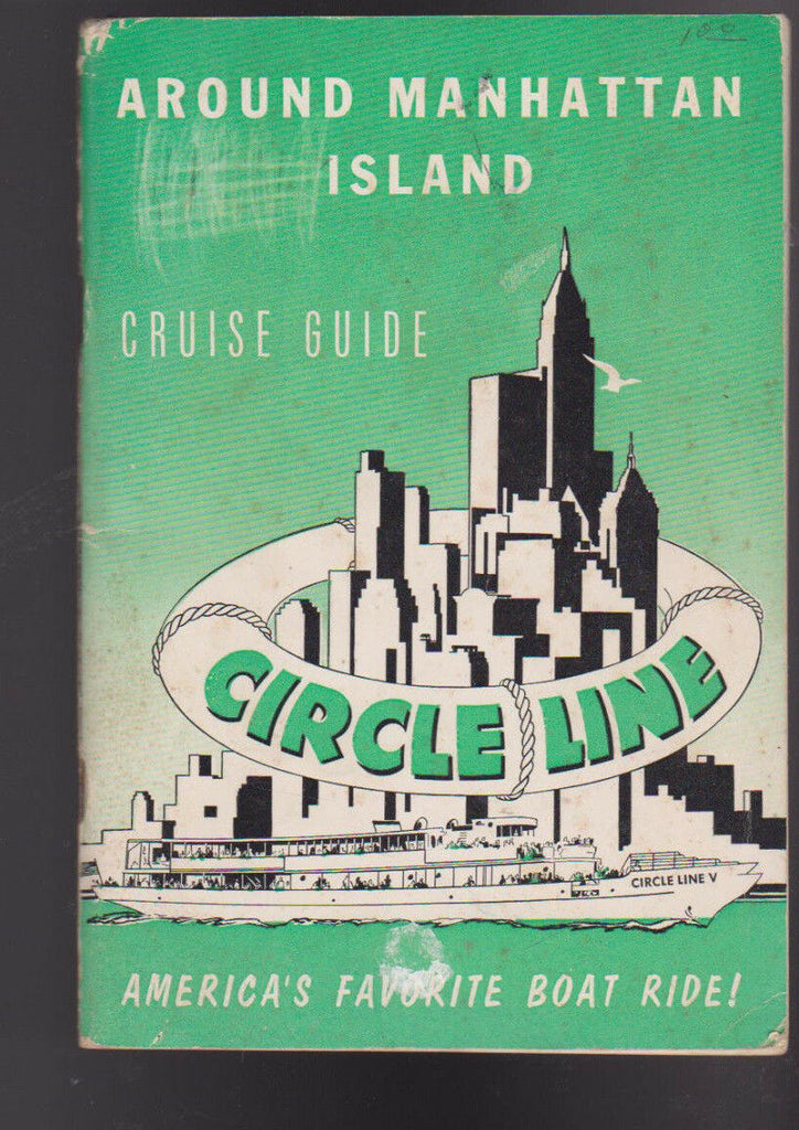 Around Manhattan Island Cruise Guide 1957 New York City Booklet