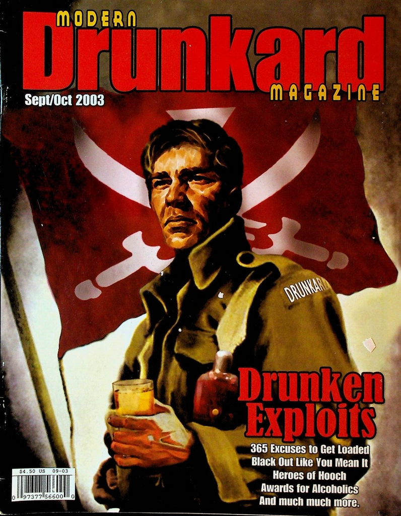 Modern Drunkard Magazine September 2003 David Sipos