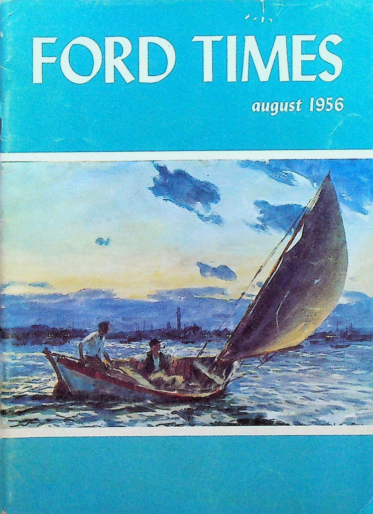 Ford Times Magazine August 1956 Cairo Illinois Provincetown Percival Baxter