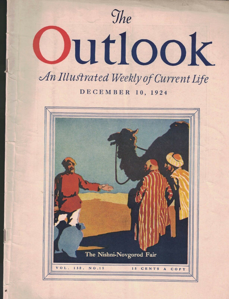 Outlook Magazine December 10 1924 Nishni Nizhny Novgorod Fair Army Navy Football