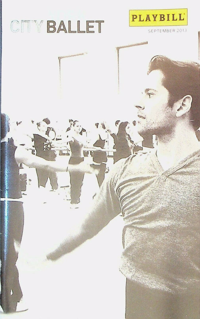 New York City Ballet Playbill September 2013 Symphony in Three Movements