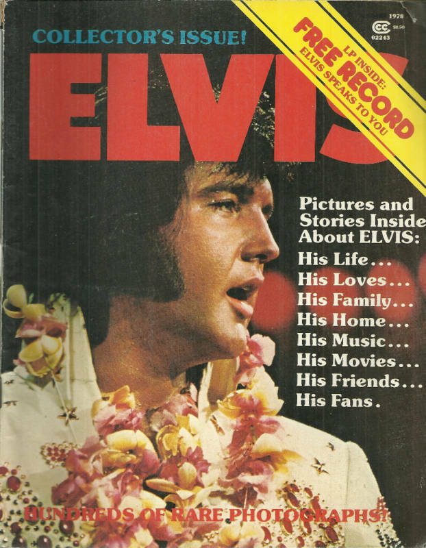 Elvis Presley Collector's Edition 1978 Magazine Pictures & Stories