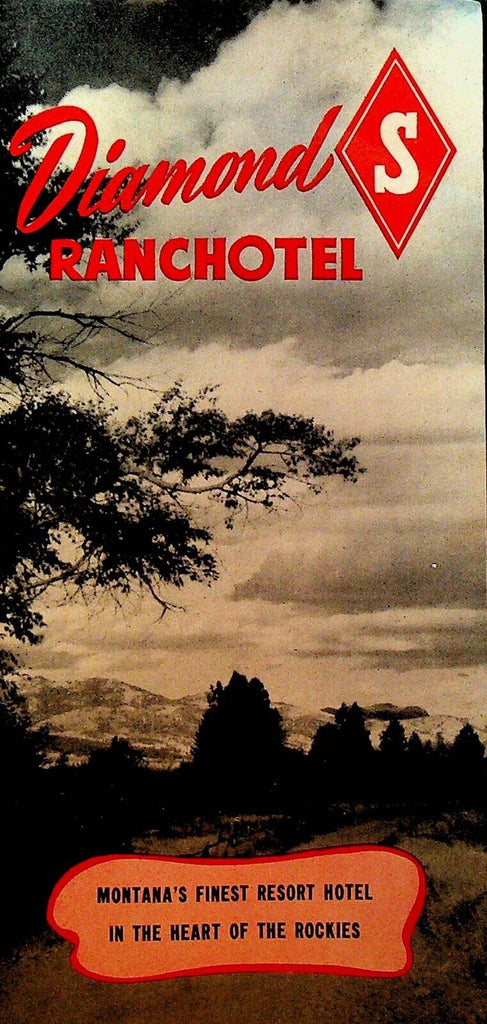 Diamond S Ranchotel Boulder Montana 1940s Brochure Pappy Smith