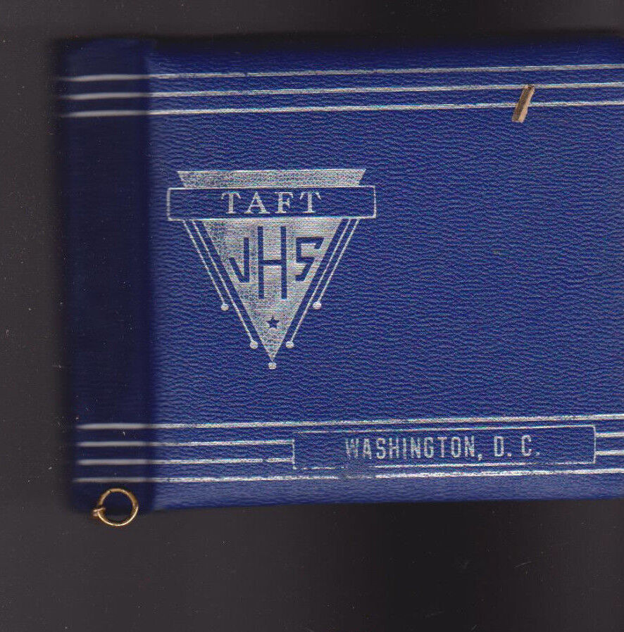 Taft Junior High School Washington DC Autograph Book 1955