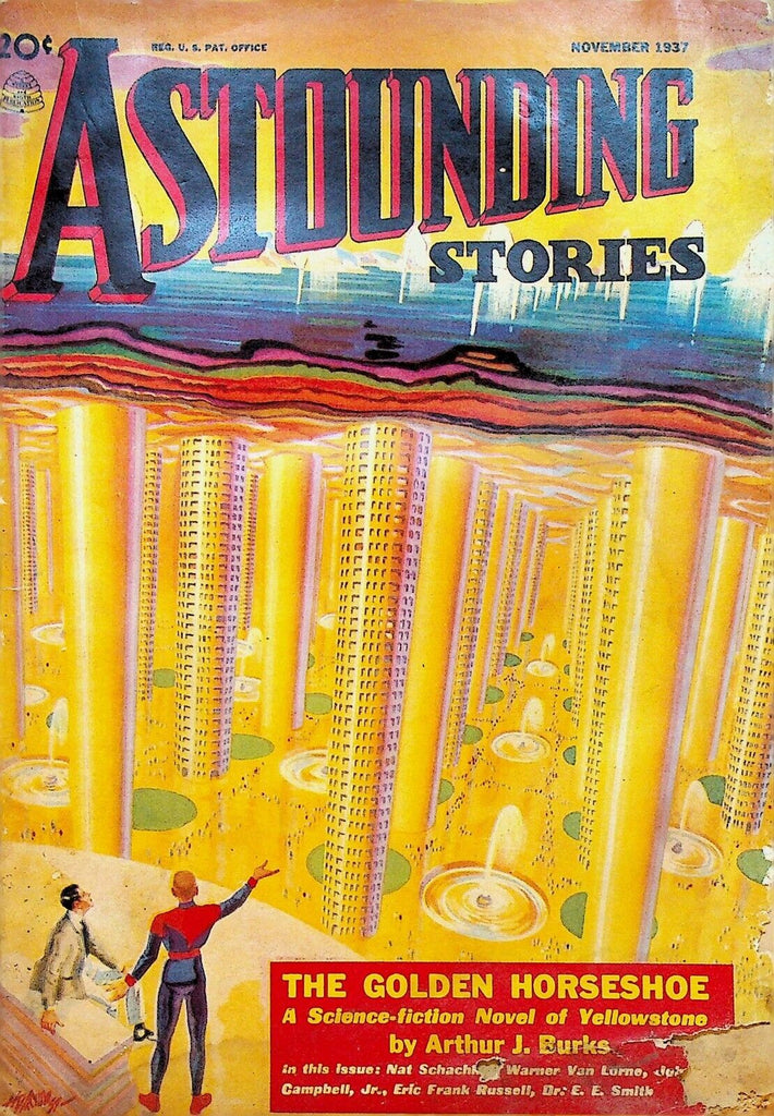 Astounding Stories November 1937 Arthur J Burks Eando Binder Warner Van Lorne