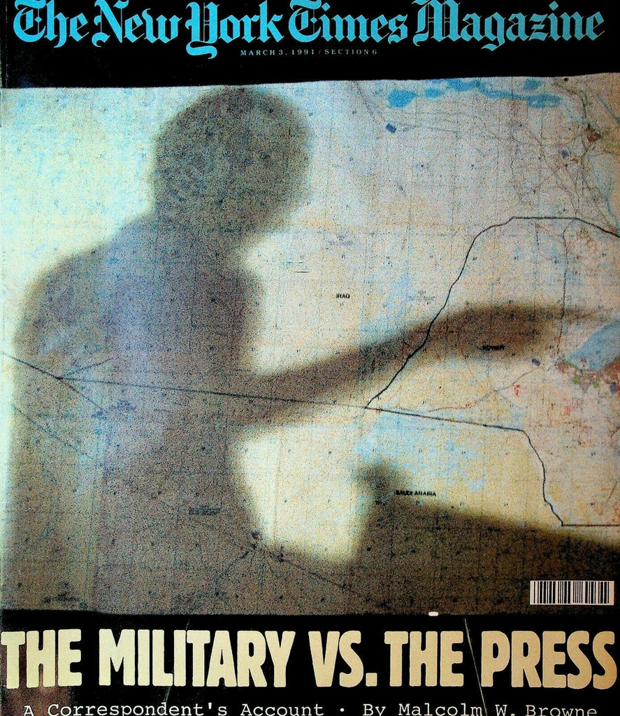 New York Times Magazine March 3 1991 Peter Arnett Stanley Elkin Russia