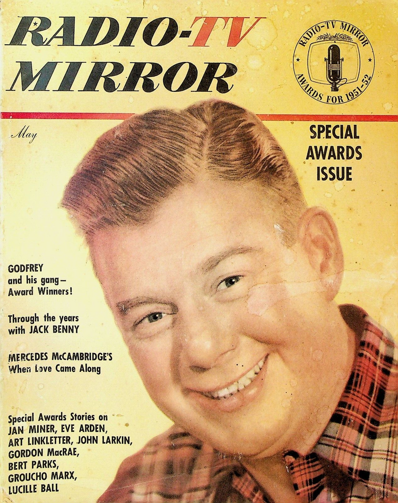 Radio TV Mirror May 1952 Arthur Godfrey Groucho Marx Lucille Ball Jack Benny