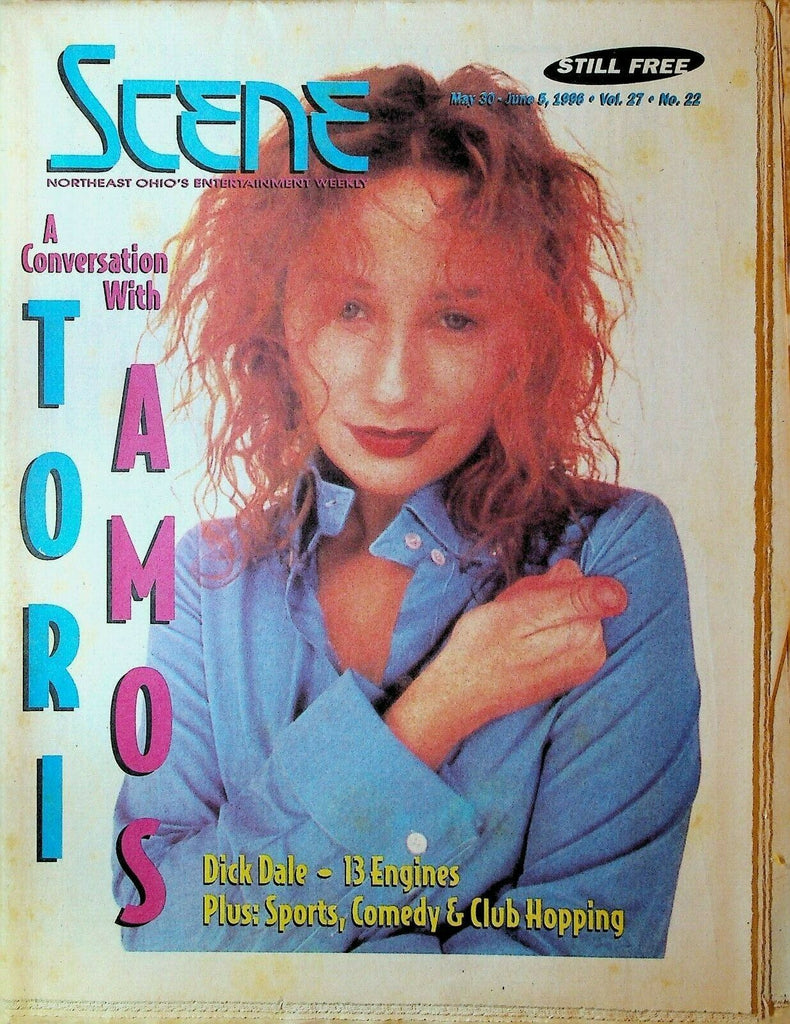 Cleveland Scene Magazine May 30 1996 Tori Amos Dick Dale 13 Engines Tommy Castro
