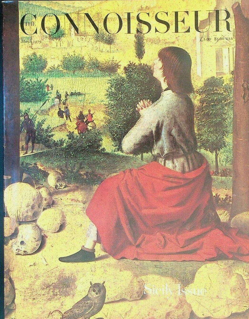 Connoisseur Magazine March 1975 Antonello da Messina Ernesto Basile