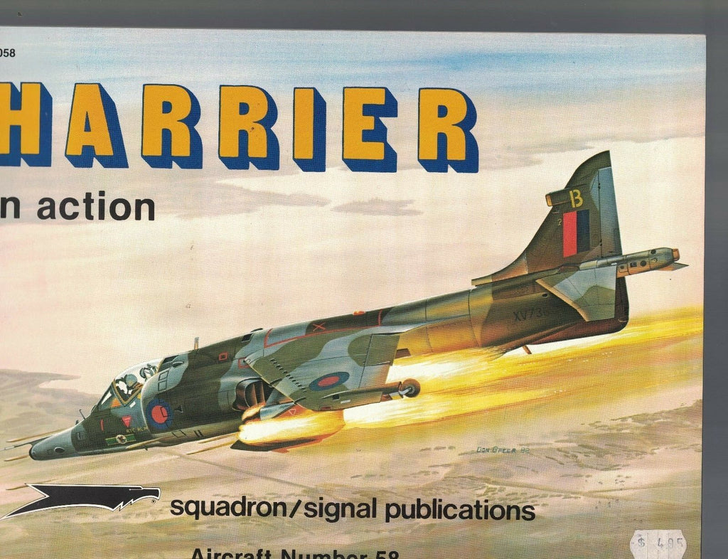 Harrier in Action Aircraft 58 Squadron Signal Publications Don Linn Don Greer