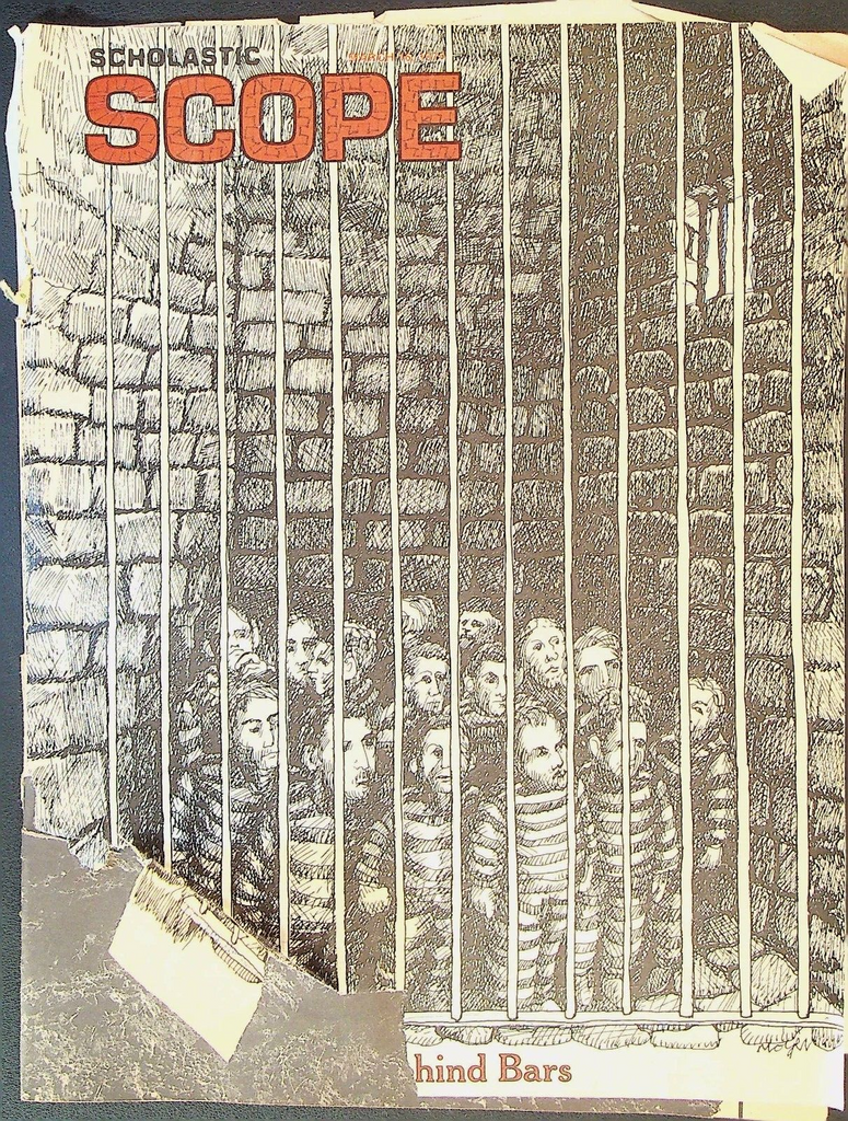 Scholastic Scope March 16 1970 The Fortune Society The Temptations Willis Reed