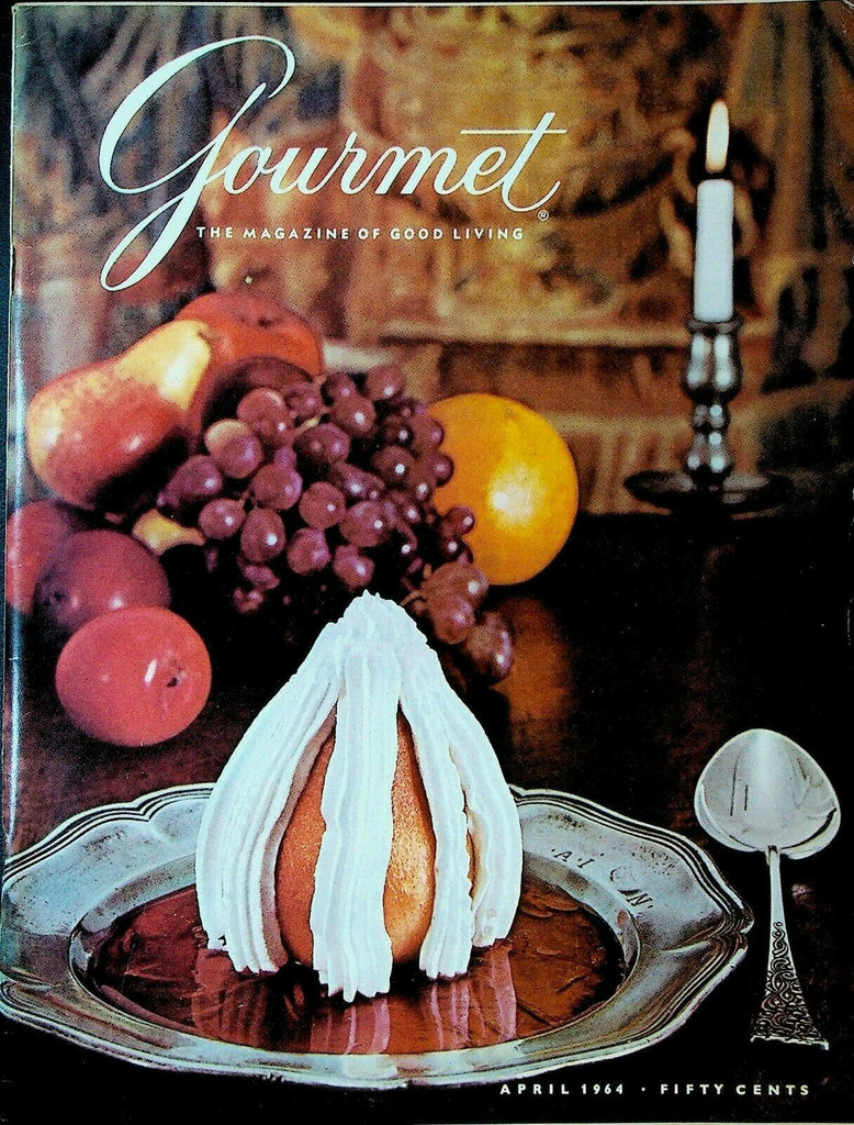 Gourmet Magazine April 1964 Baron Botzsa William Shakespeare Normandy
