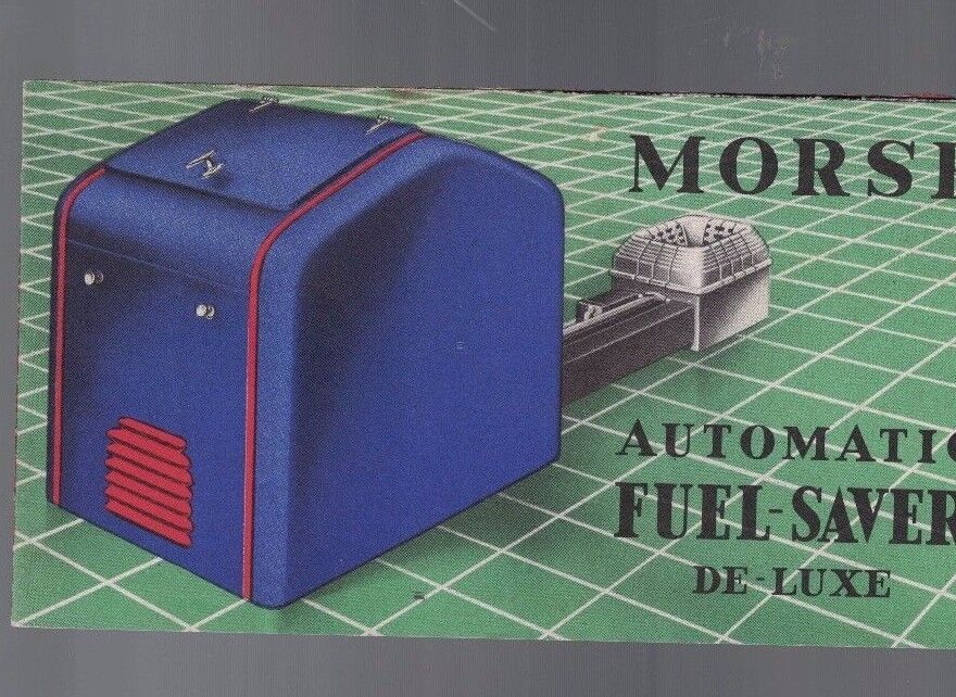 Morse Automatic De-Luxe 1936 brochure Morse Chain Co Ithaca NY