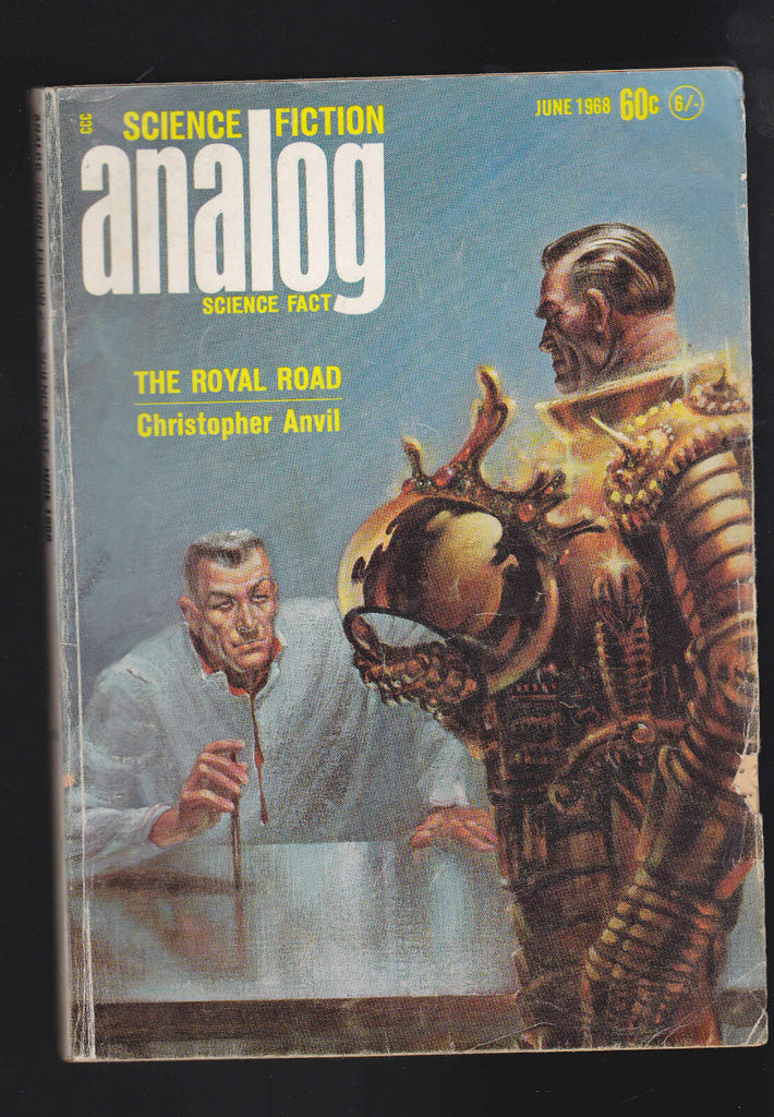 Analog Magazine June 1968 Poul Anderson Hank Davis Christopher Anvil