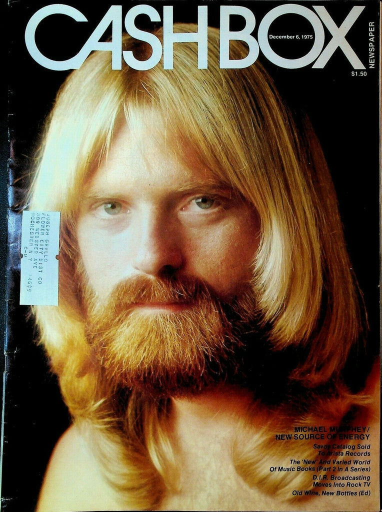 Cashbox Magazine December 6 1975 The Who David Bowie Michael Murphey John Denver