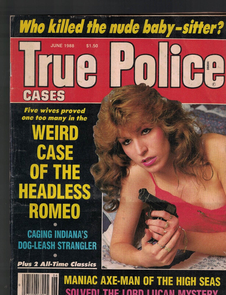 True Police Cases Magazine June 1988 Leonard Zalutsky Gregory Schwartzkopf