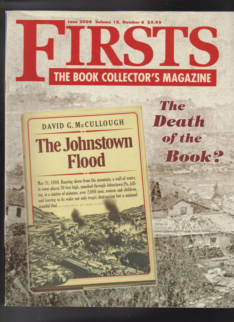 Firsts Book Collectors Magazine June 2008 David McCullough Dale Morgan