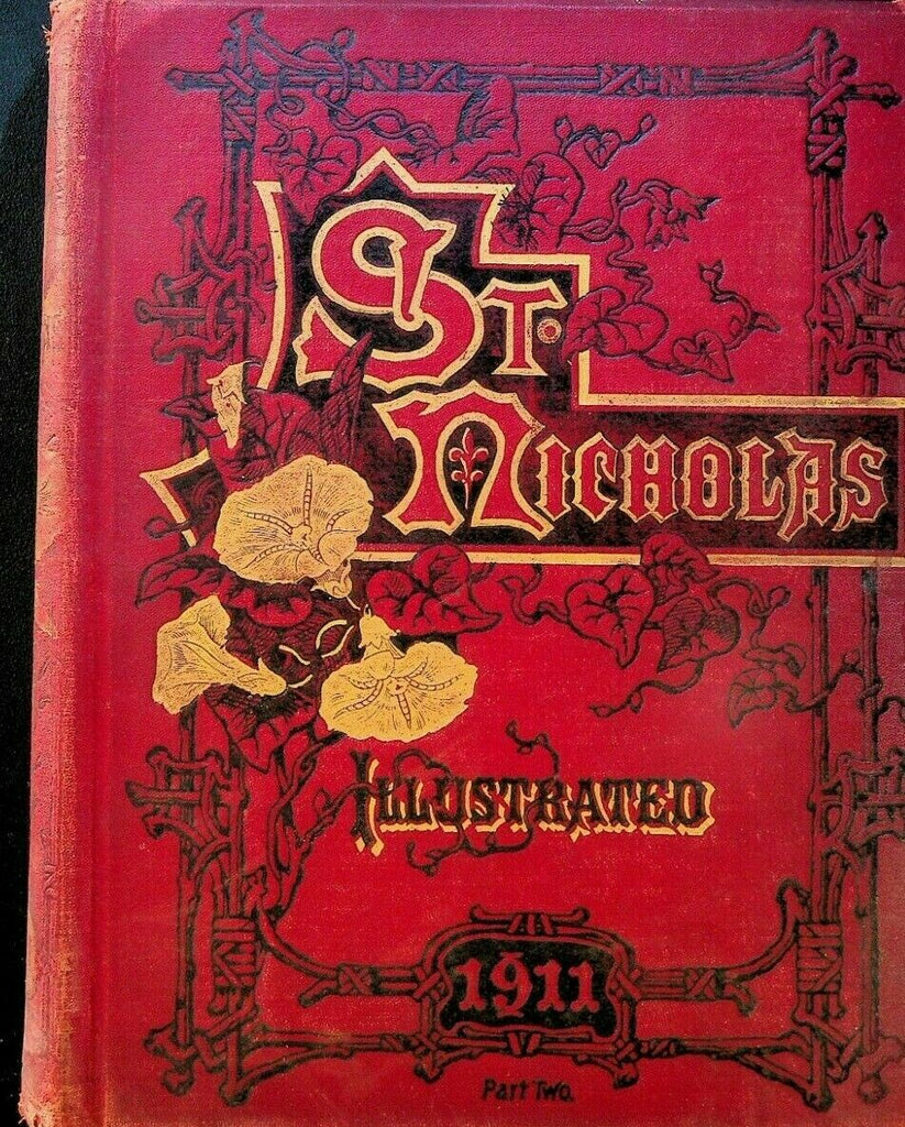 St Nicholas Bound Volume May to October 1911 Ty Cobb Honus Wagner Baseball