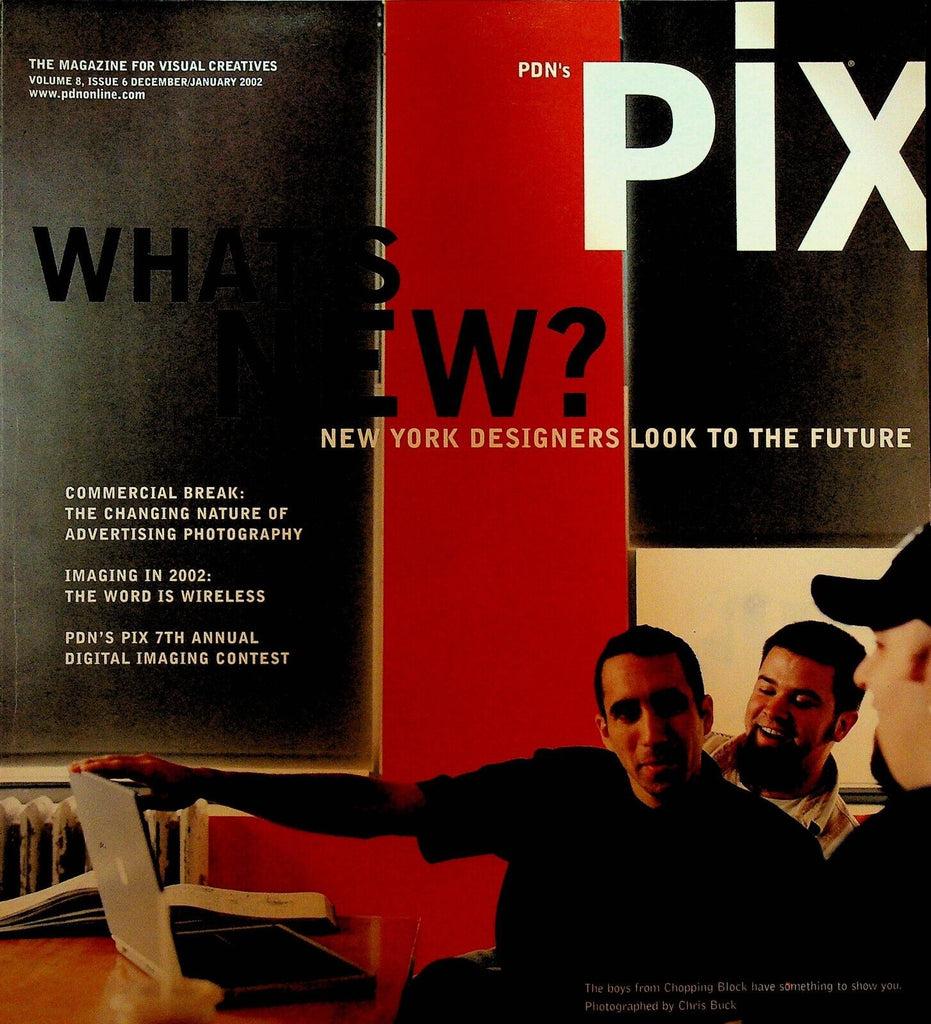 PDN's Pix Magazine December 2002 Visual Creatives Hoss Gifford George Logan