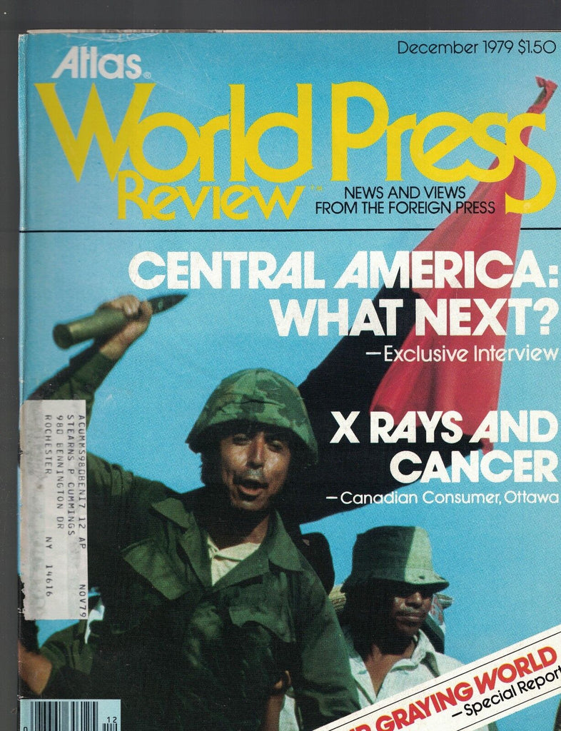 Atlas Magazine December 1979 Central America China Elderly People