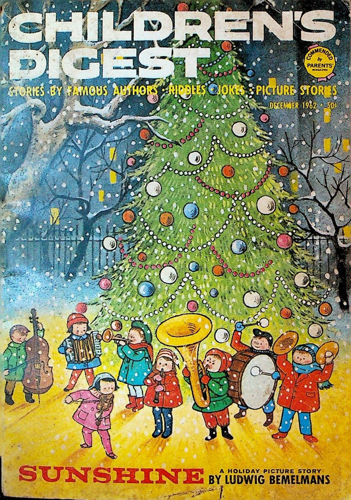 Children's Digest Magazine December 1962 Gyo Fujikawa Eugene Field Randi West