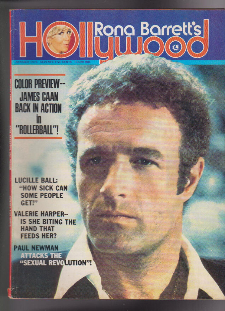 Rona Barrett's Hollywood James Caan Lucille Ball Paul Newman October 1975