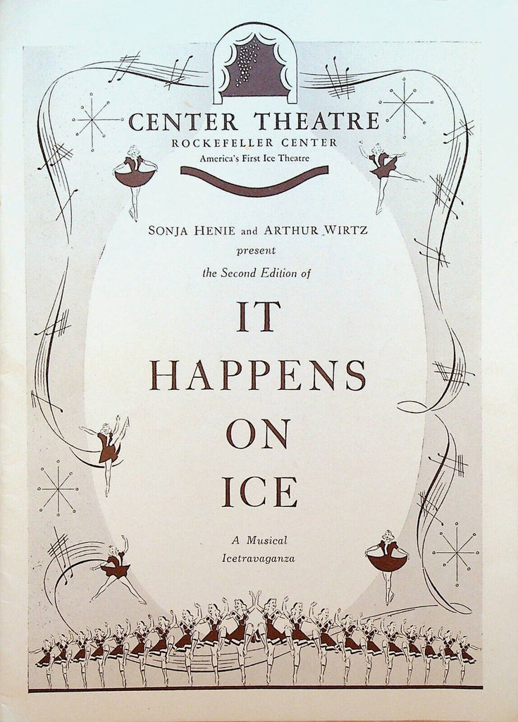 It Happens on Ice Program Skating August 3 1941 Betty Atkinson Hedi Stenuf