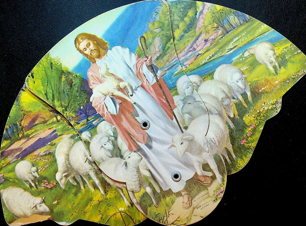 Advertising Fan Manheim Pa Trinity EC Church Christian Jesus Shepherd