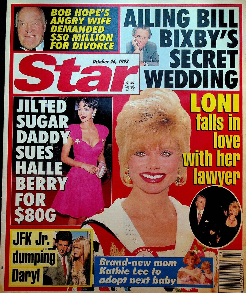 Star Magazine October 26 1993 Loni Anderson Halle Berry Bob Hope JFK Jr