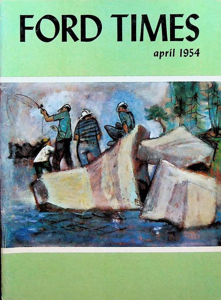 Ford Times Magazine April 1954 Yakima Washington Cimarron Country Cloudcroft NM