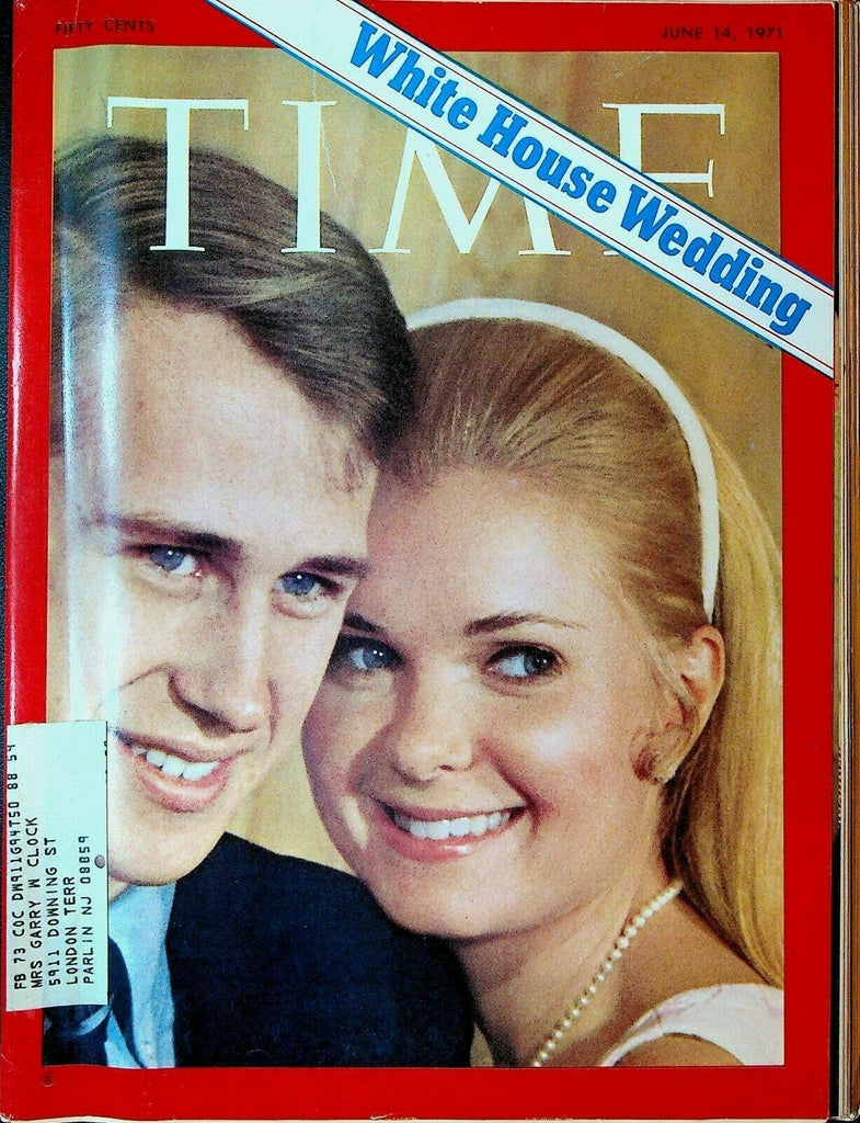 Time Magazine June 14 1971 Tricia Nixon Jimmy Hoffa Michael Jackson Five
