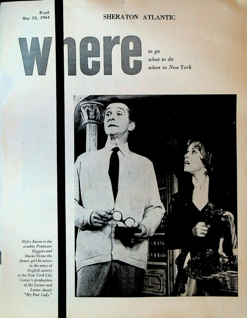 Sheraton Atlantic Where To Go In New York City May 23 1964 World's Fair
