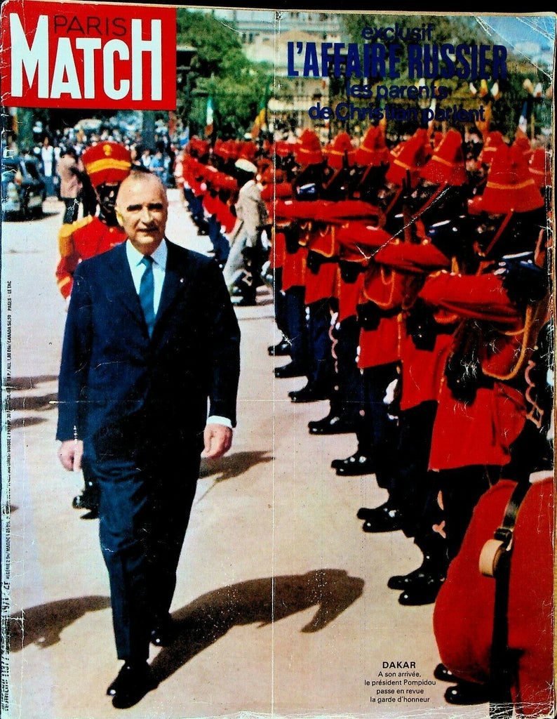 Paris Match February 20 1971 Mia Farrow Wernher von Braun Rolls Royce