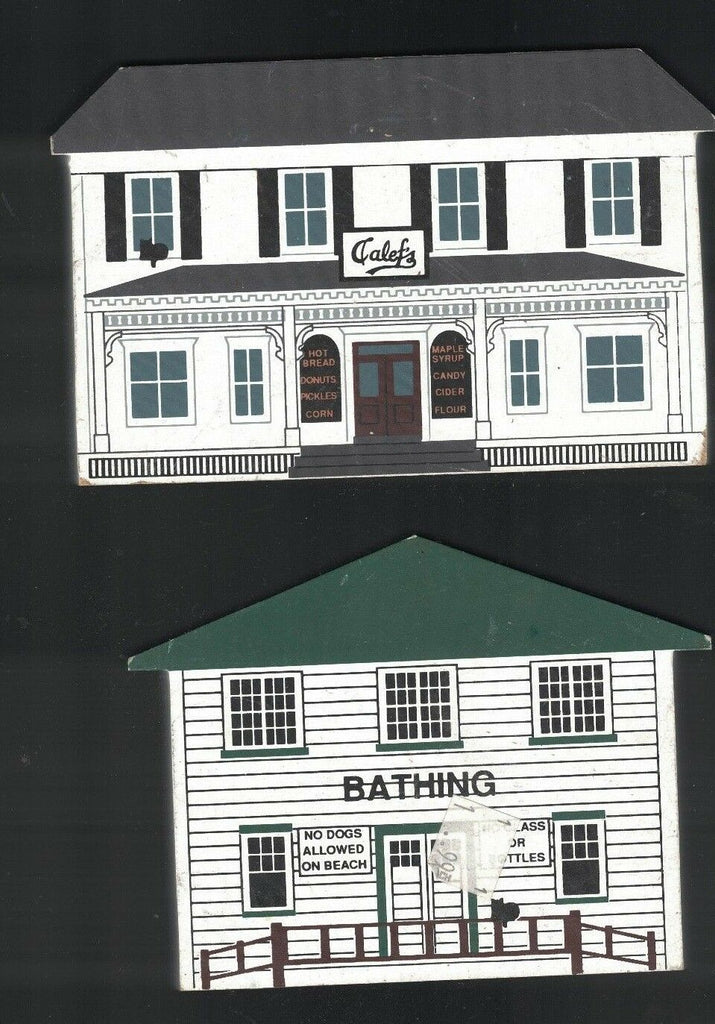 The Cat's Meow Lot of 7 Lighthouse Chippewa Lake General Store Wooster Ohio