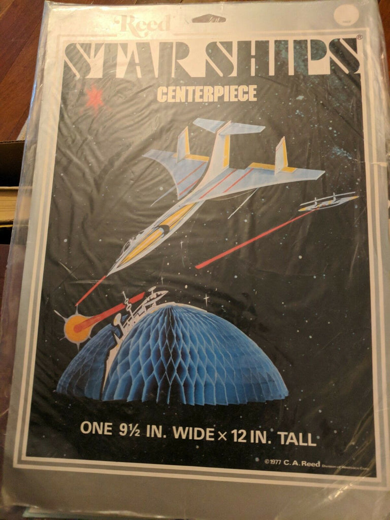 Reed Star Ships Centerpiece 1977 Sealed Starships