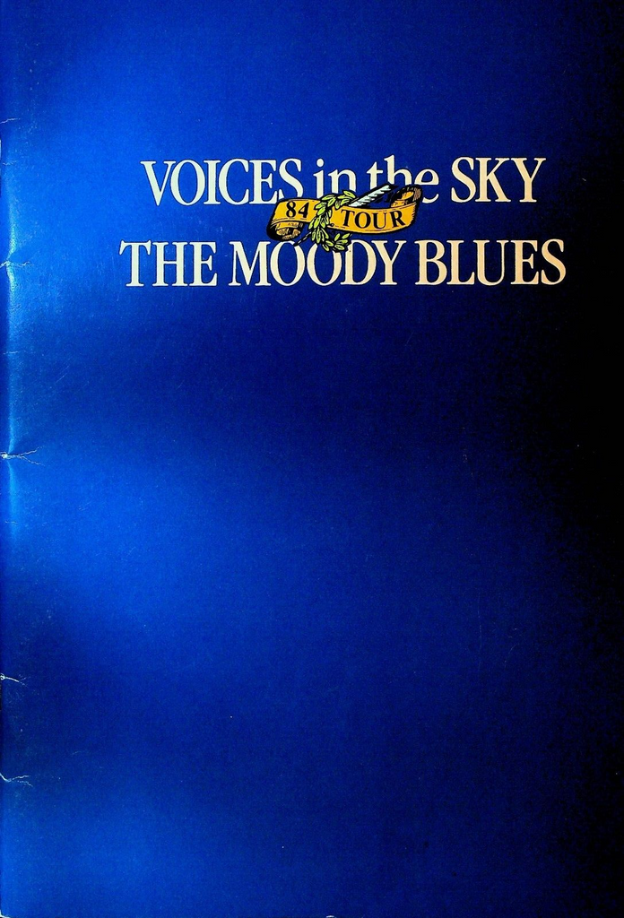 The Moody Blues Voices in the Sky 1984 Concert Tour Program