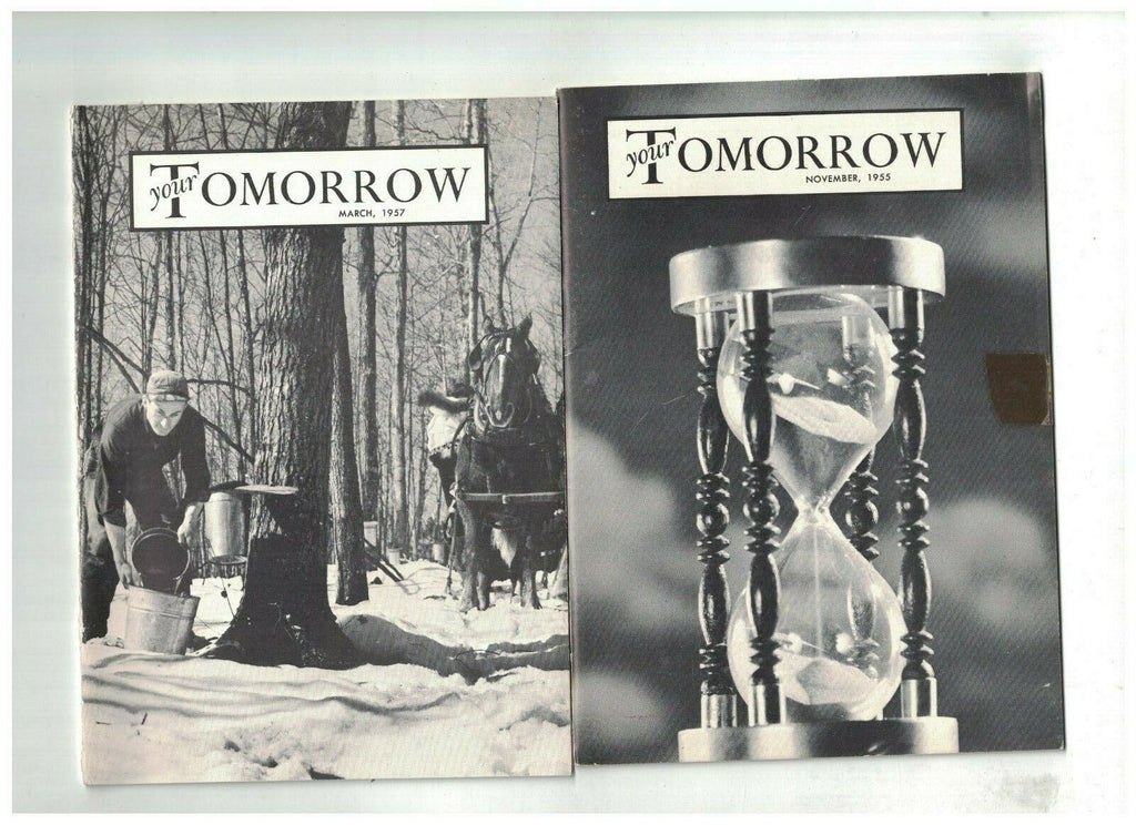 Your Tomorrow Johnson's Charts Investing Magazine Lot of 11 1950s
