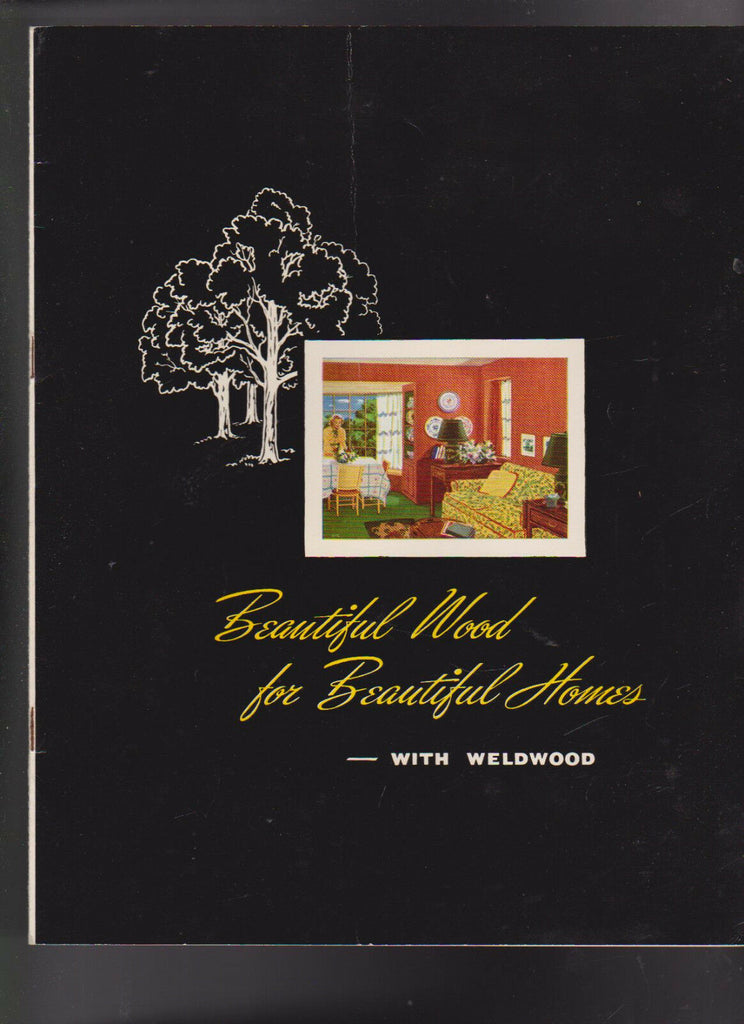 Beautiful Wood for Beautiful Homes with Weldwood 1944 US Plywood Co