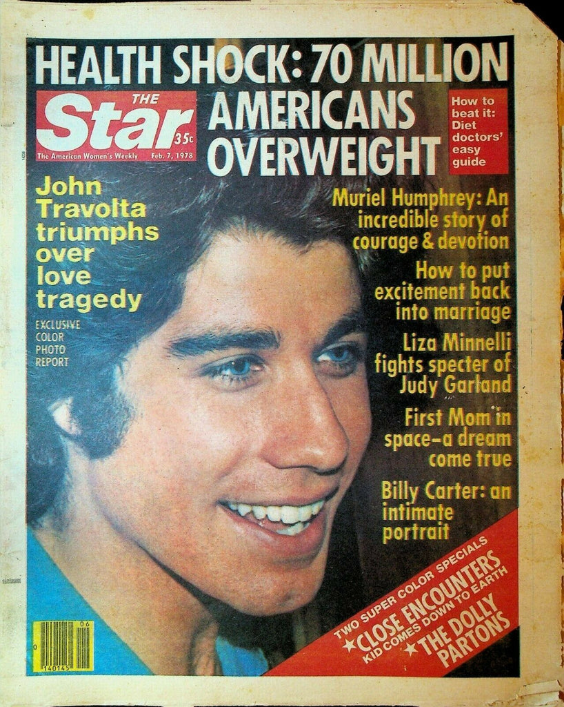 The Star February 7 1978 Dolly Parton John Travolta Liza Minnelli Sonny Bono