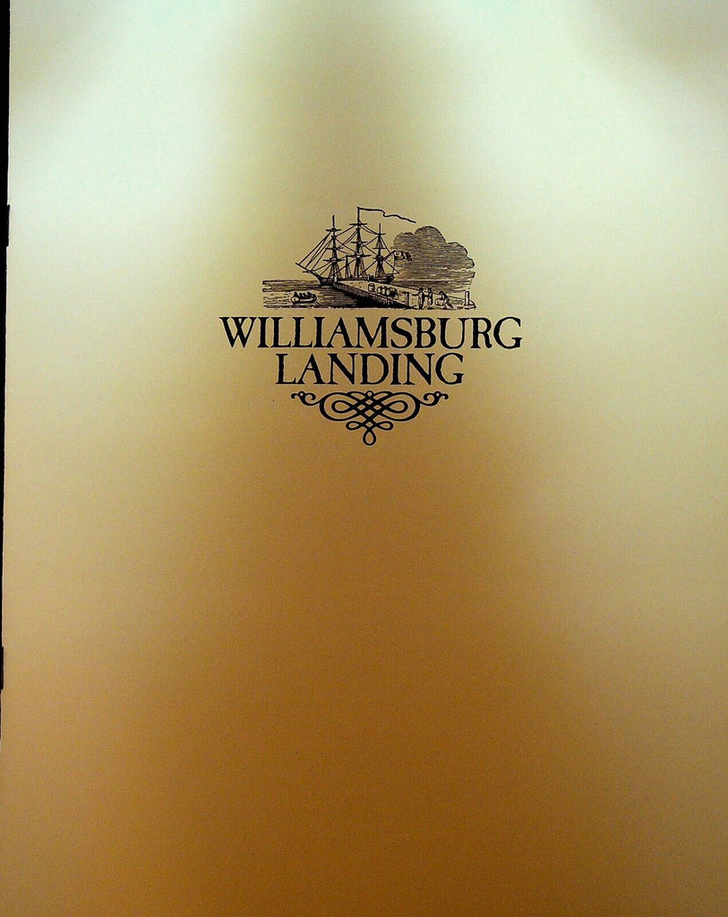 Williamsburg Landing Virginia Retirement Community 1985 Brochures