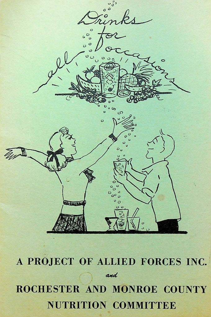Drink for All Occasions Allied Forces Inc Teetotaler Organization Rochester NY