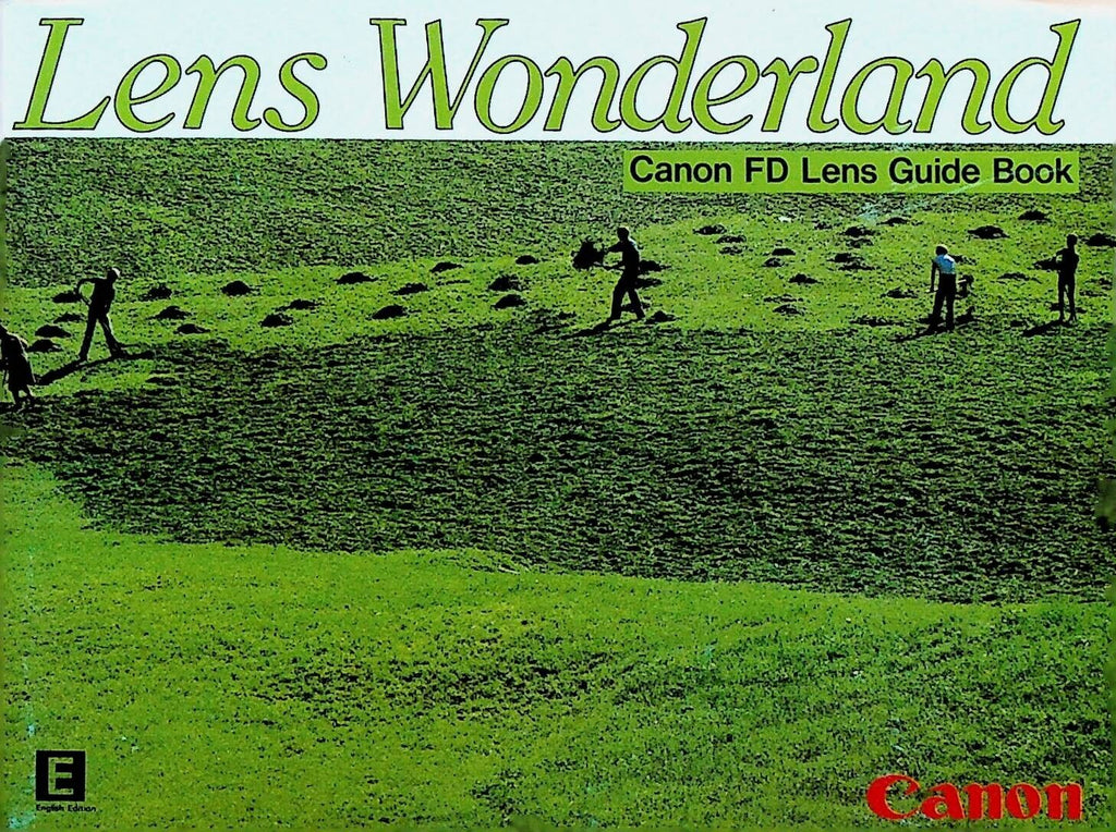 Canon FD Lens Guide Book Lens Wonderland Booklet 1982