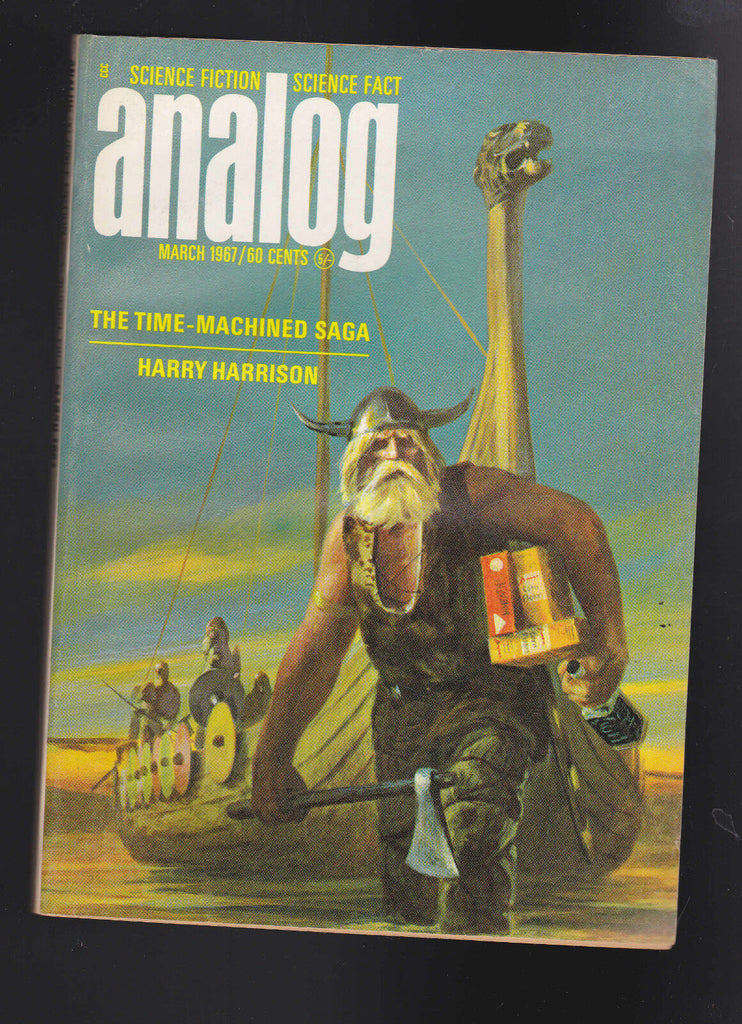 Analog Magazine March 1967 Harry Harrison Mack Reynolds Science Fiction