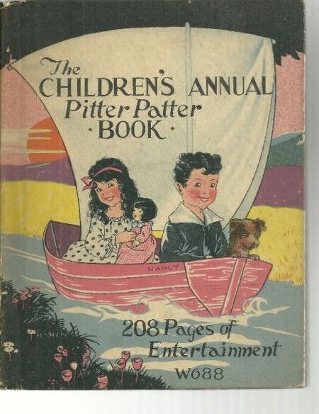 The Children's Annual Pitter Patter Book (Whitman) 1928 HC