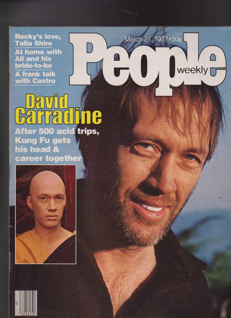 People Magazine David Carradine Talia Shire Fidel Castro March 21 1977 Free S/H